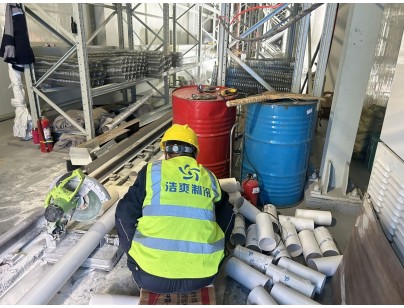 山東綠葉制藥6900立方米自動(dòng)化高架陰涼庫建設(shè)工程案例