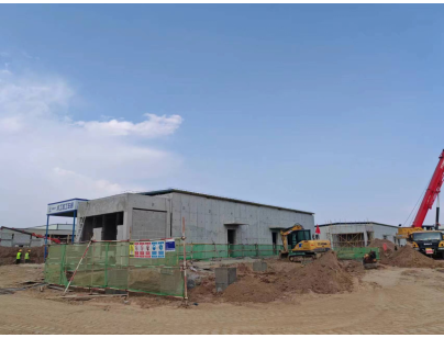 蘭州助劑廠3400立方工業(yè)防爆冷庫建造工程案例