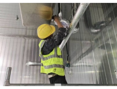 蘭州助劑廠3400立方工業(yè)防爆冷庫建造工程案例